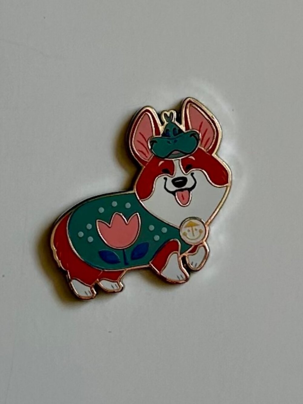 Disney Parks Halloween Dog It’s a Small World Mystery Pin